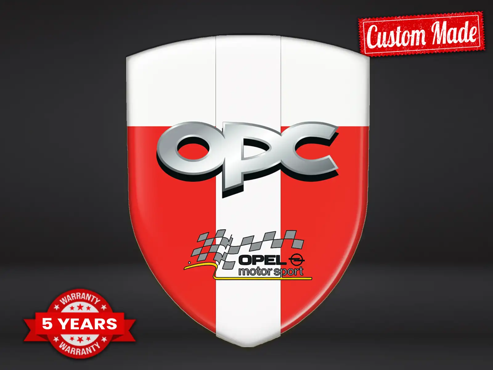 OPC Pegatinas Pared Coche Resistentes Alta Calidad Profesional